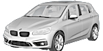 BMW F45 P1B88 Fault Code